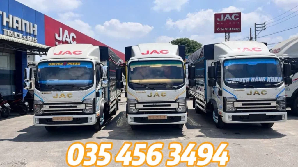 Xe tải JAC N350 Pro E5 phân khúc 3.5 tấn mới nhất