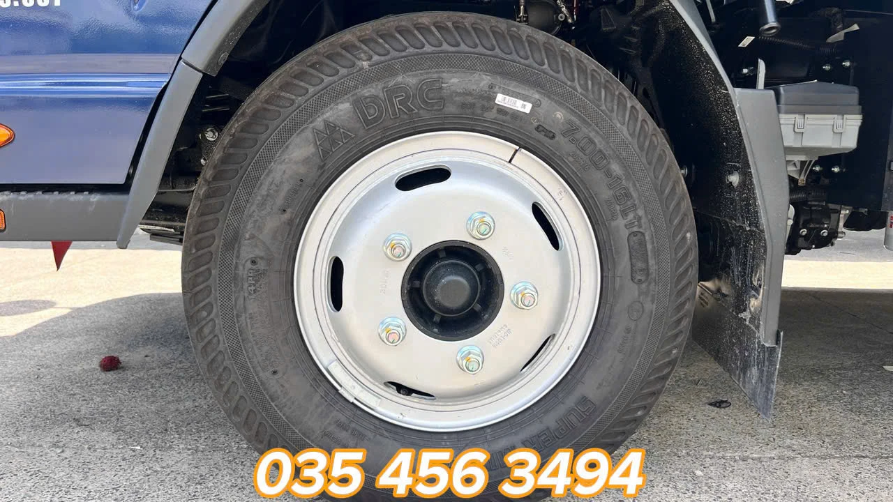 Cỡ lốp đồng bộ chịu tải cao của xe tải JAC N350 Pro E5