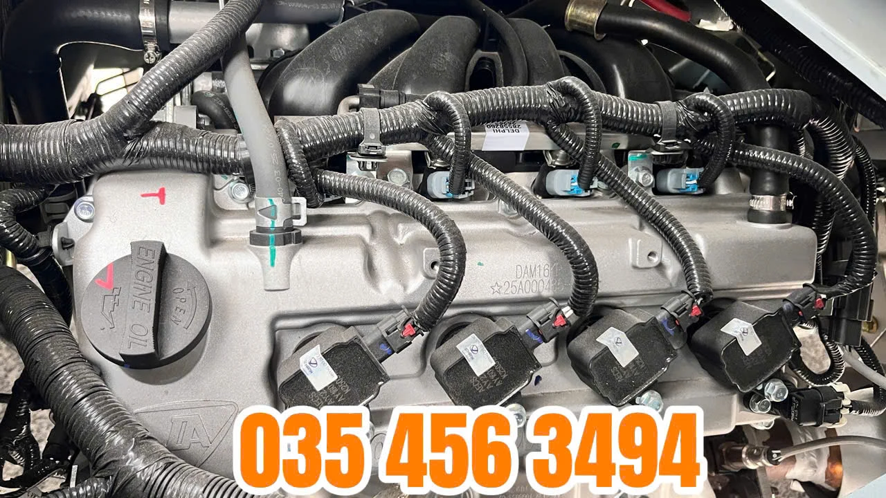 Động cơ DAM16KR mạnh mẽ của xe Dothanh Missu V65