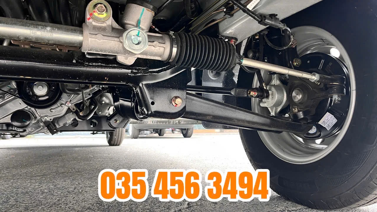 Hệ thống khung gầm chassis chịu tải xe van Đô Thành