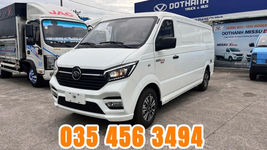 Xe tải van 2 chỗ Dothanh Missu V65 chính hãng