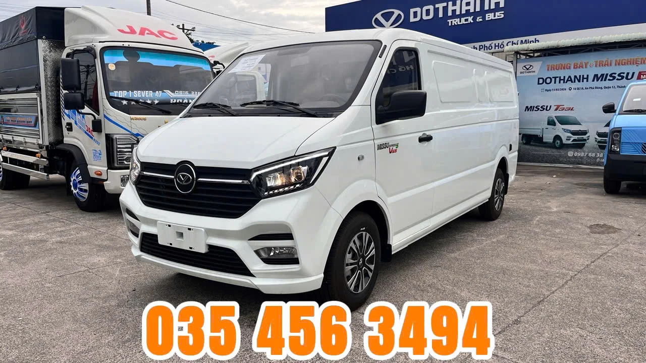 Xe tải van 2 chỗ Dothanh Missu V65 chính hãng