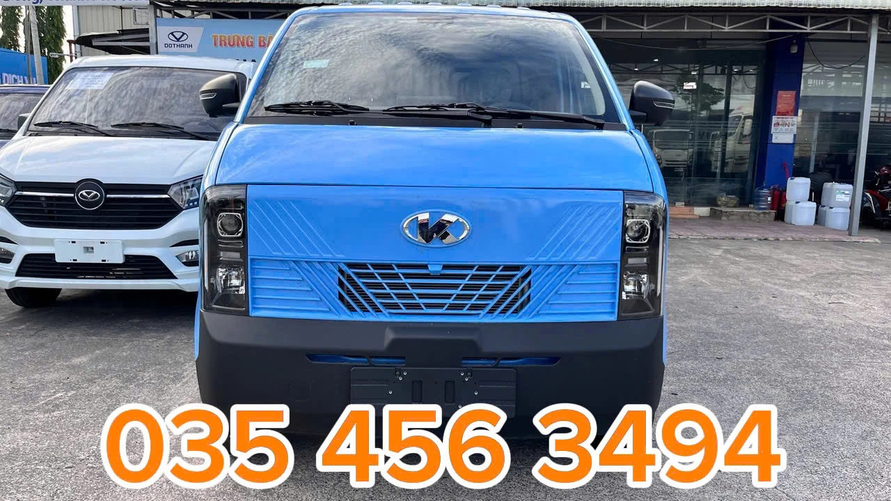 Thiết kế ngoại thất hiện đại linh hoạt của xe tải van điện Kim Long GK48EV