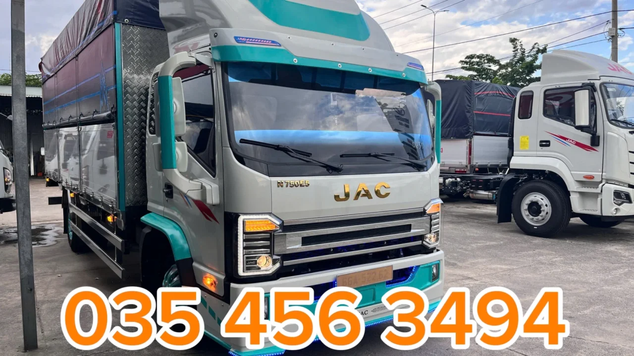 Xe tải JAC N750 PLUS E5 Euro 5 mới nhất